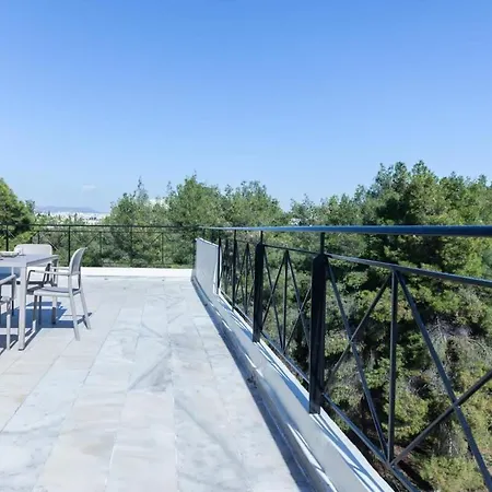Marousi Modern Green Oasis Apt W Amazing Balcony