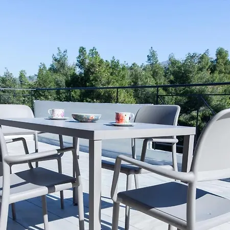 Marousi Modern Green Oasis Apt W Amazing Balcony Apartment Athens